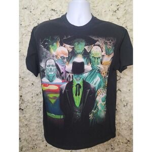 Justice League DC Comics Joker, Black Sz LG 100%cotton, JOKER STYLE ROCKS